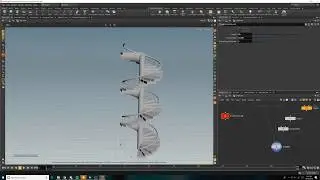 Houdini Procedural Spiral Staircase Tutorial