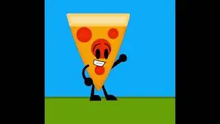 Pizza (Brawl of the Objects) Becoming Scared