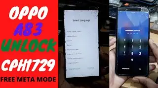 Oppo A83 CPH1729 Pin Pattern Lock Remove Without Test Point | Oppo CPH1729 Screen  Lock Remove Umt