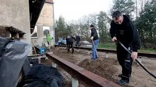 MC Excalibur Arbeitseinsatz Terrasse