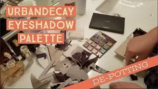 Depotting Eyeshadow Makeup Palette