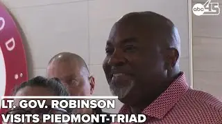 NC Gubernatorial Candidate Mark Robinson Visits the Triad