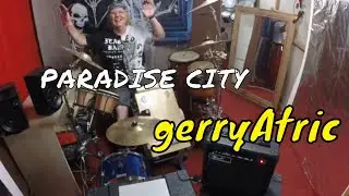 PARADISE CITY CAJON/HAND PERCUSSION COVER BY GERRY ATRIC, COUNTRY MUSIC VERSION