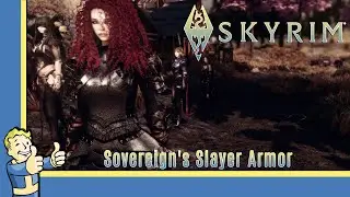 Skyrim SE in 2021 - Sovereign's Slayer Armor