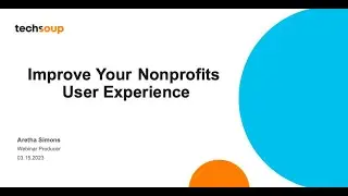 Improve Your Nonprofit Website User Experience