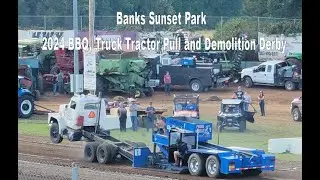 Banks Sunset Park 2024 BBQ - Truck/Tractor Pulls, Combine Demolition Derby