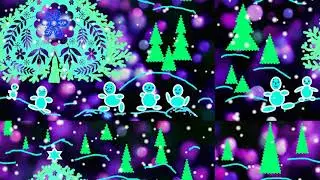 017 Рождество Снеговики Ели