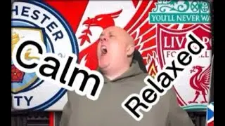 staying "calm" during the game