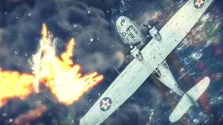 PBY Catalina in Action!│War Thunder Naval/Air