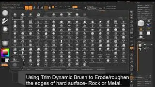 Tips & Tricks #02 (Trim Dynamic Brush) Zbrush
