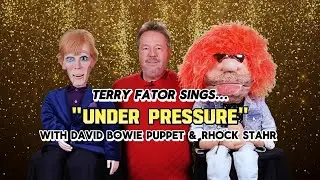The David Bowie puppet sings 