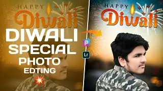 Diwali Special Photo Editing || Picsart Lightroom photo Editing Tutorial
