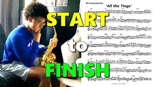 Let's Learn a Jazz Etude From Scratch!