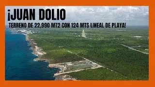 Terreno de 22,990mt2 en Juan Dolió @FFSOLOFINCARD