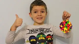 Новогодняя Игрушка Из Скиттлс Своими Руками diy