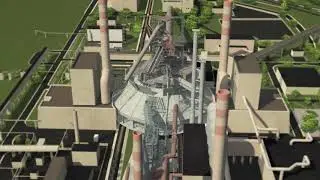Реконструкция Доменной печи №6 НЛМК с применением BIM-технологии