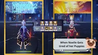 Cryo and Geo Satisfying Damage in Spiral Abyss Floor 12-1 Patch 2.3 | Genshin impact | F2P |