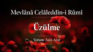 Mevlânâ Celâleddîn-i Rûmî - Üzülme