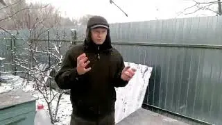 Обработка пчел в к лубе от клеща поздней осенью бипином.