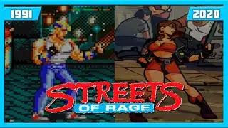EVOLUTION OF STREETS OF RAGE GAMES (1991-2020)