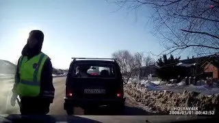 Общение с ДПС. Можно сказать,Просто так!