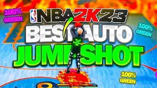 BEST JUMPSHOT for POINT GUARDS in NBA 2K23! FASTEST JUMPSHOT + HIGHEST GREEN WINDOW 100% GREEN!