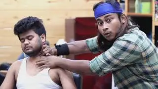 After a long time received a wonderful massage from rintu with lots of crack | Indian Massage ASMR
