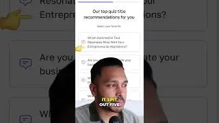 How to Create a Lead Generation Quiz in 2 Minutes Using AI 🤯 #leadgeneration #aitoolsforbusiness