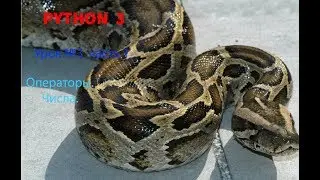 PYTHON 3.6 Урок №3 часть 2 ОПЕРАТОРЫ. ЧИСЛА