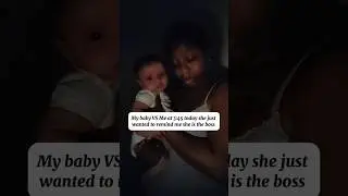 She is looking like I stole her #funnybaby #shortvideo #shorts