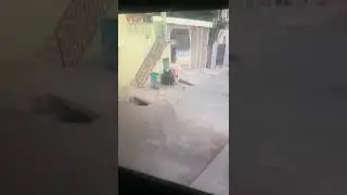Escape de película a policía en republica Dominicana cuarentena pto pta