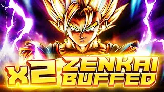 THE LEGENDARY MOST AMAZING FUSION GOES OUTSTANDING! 2x ZENKAI BUFFED USV #1!!! | Dragon Ball Legends