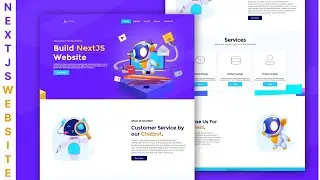 NextJS Website Beginner Project || Make Website Using NextJS 2022 || NextJS Tutorial