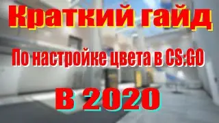Гайд по настройке насыщенности CS:GO в 2020