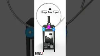 Hydraulic Pipe Bending Machine Design and Animation | Solidworks | Keyshot | Industrial Design | CAD