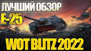 ЛУЧШИЙ ОБЗОР Е-25 WOT BLITZ 2022 - БЕЗУДЕРЖНОЕ ВЕСЕЛЬЕ И НЕРЕАЛИЗУЕМЫЙ ПОТЕНЦИАЛ!