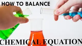 How to balance the chemical equations.