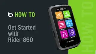 Rider 860 | Get Started With Rider 860