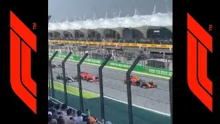 LARGADA do GP do BRASIL 2019 de FÓRMULA 1 - ARQUIBANCADA