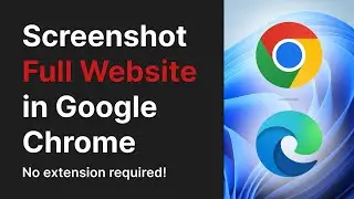 How to Take Full Webpage Screenshot in Chrome (No Extension Needed!)