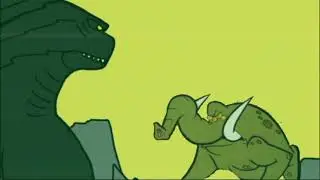 The Powerpuff Girls Episode Lost Godzilla Winner Ending : Nootrac Krowten(666) (Noedoloekcin)(Rare)