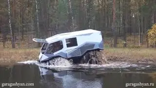 All-terrain vehicle AG-20 Cybertruck from the creator of Sherp