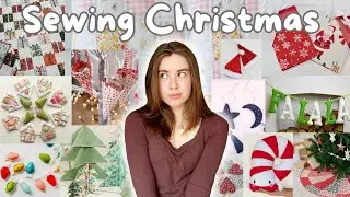 Easy Christmas Sewing Ideas (last minute and beginner friendly)