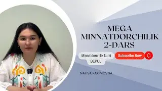 Mega minnatdorchilik 2-dars. Umidsizlik