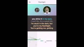 Sing! Karaoke  duet demo on Android (Sing with celebrities!)  Flashlight - Jessie J + Tom Bleasby