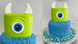 Monsters Inc. Sulley & Mike Cake!