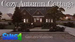 Cozy Autumn Cabin | The Sims 4 Speed Build