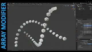 All you need to know about modifiers - Array Modifier(Blender 2.93)