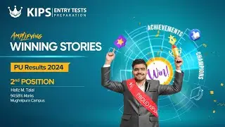 𝗧𝗵𝗲 𝘄𝗶𝗻𝗻𝗶𝗻𝗴 𝗹𝗲𝗴𝗮𝗰𝘆 𝗰𝗼𝗻𝘁𝗶𝗻𝘂𝗲𝘀 – 𝗣𝗨 𝗥𝗲𝘀𝘂𝗹𝘁𝘀 𝟮𝟬𝟮𝟰 - 𝗛𝗮𝗳𝗶𝘇 𝗠. 𝗧𝗮𝗹𝗮𝗹 - 𝟮𝗻𝗱 𝗣𝗼𝘀𝗶𝘁𝗶𝗼𝗻 #kips #education