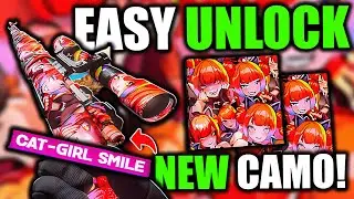 *NEW* How To Unlock 'Echo Endo' CAT GIRL SMILE Camo/Bundle (NEW EVENT CAMO!) New MW3 Rewards!